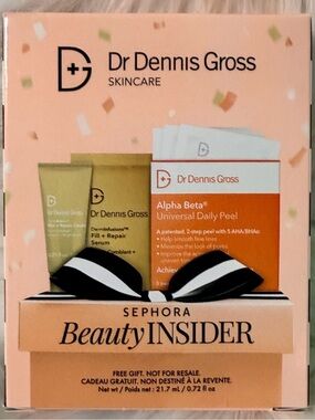Sephora Dr. Dennis Gross Skincare Peach and Gold Peel Gift Set
